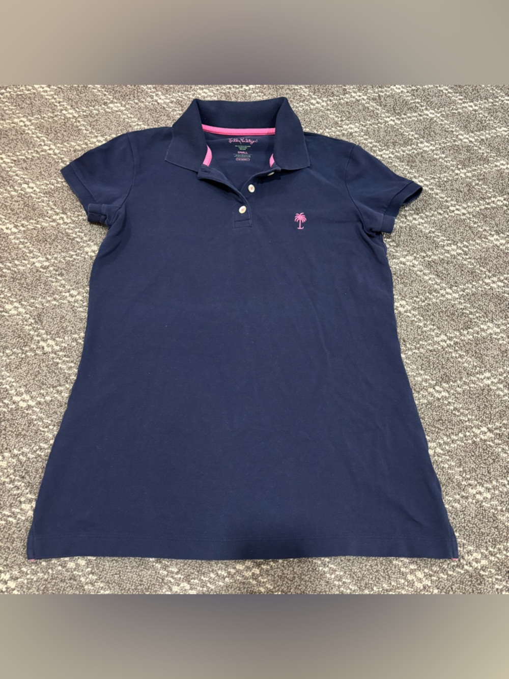 Lily Pulitzer island polo women’s navy small
